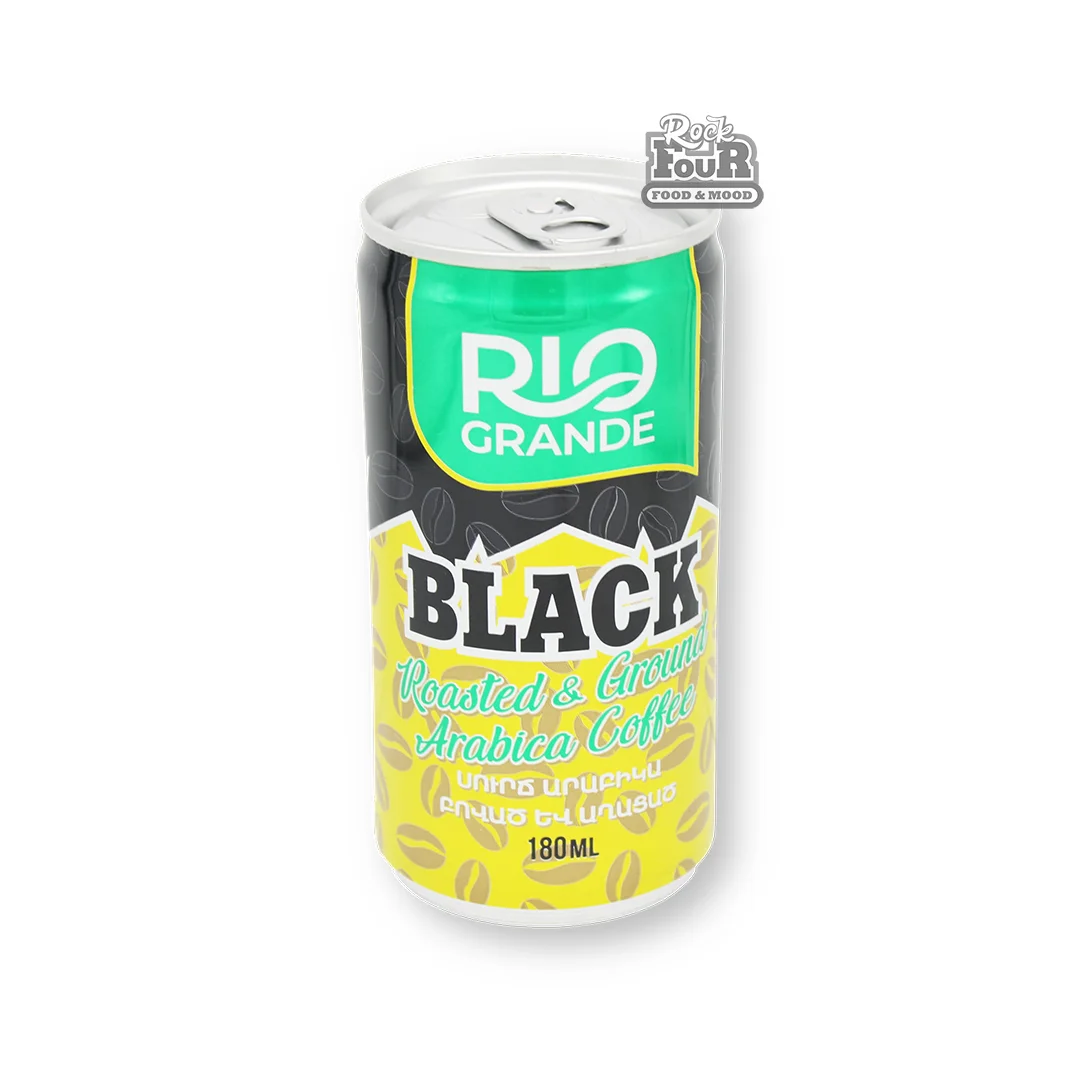 Սառը սուրճ «Rio Grande Black» 180մլ